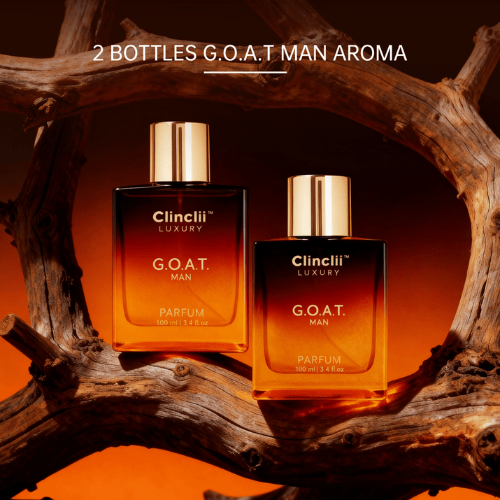 Final 3 Hours: 64%OFF Gentlemen's Fragrance Set with CEO MAN Perfume & G.O.A.T MAN Aroma - Kiyomi Cosmetics